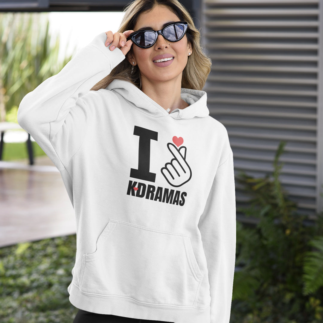I Finger Heart K-DRAMAS Unisex Hoodie