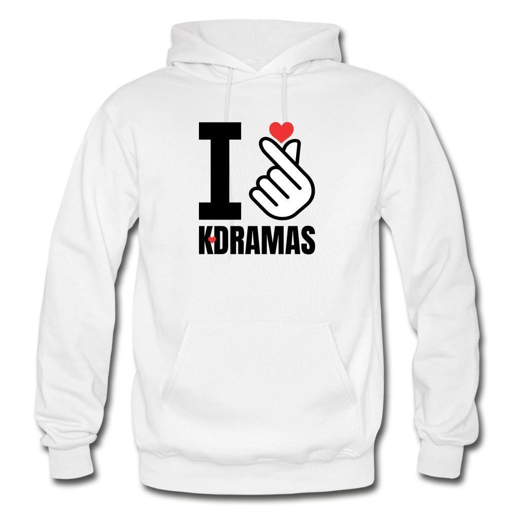 I Finger Heart K-DRAMAS Unisex Hoodie - Hot Like Kimchi