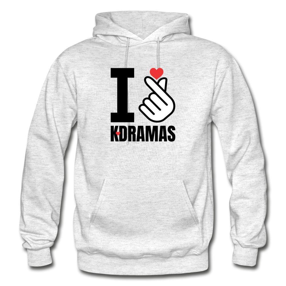 I Finger Heart K-DRAMAS Unisex Hoodie - Hot Like Kimchi