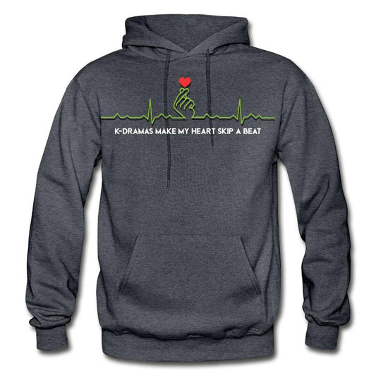 K-Dramas Make My Heart Skip A Beat Unisex Hoodie - Hot Like Kimchi