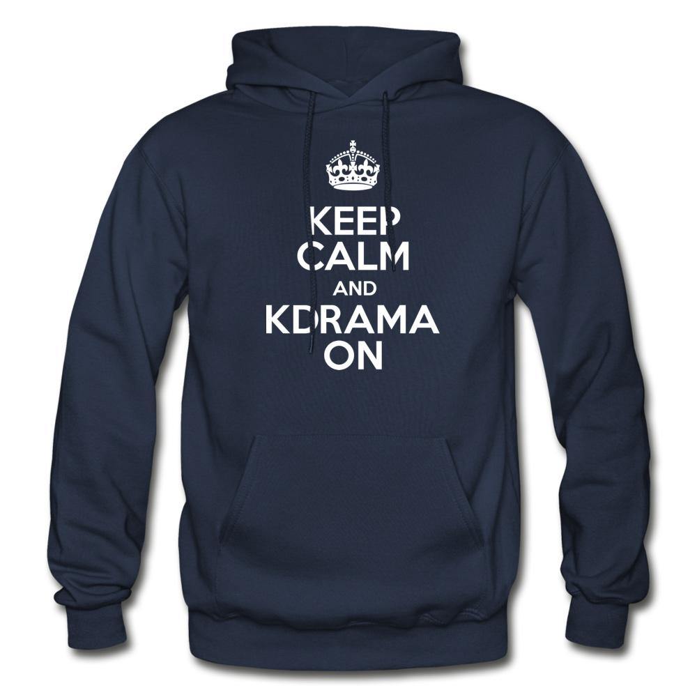 KEEP CALM AND KDRAMA ON Unisex Hoodie - Hot Like Kimchi