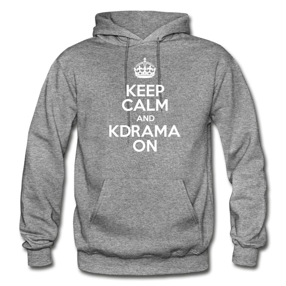 KEEP CALM AND KDRAMA ON Unisex Hoodie - Hot Like Kimchi