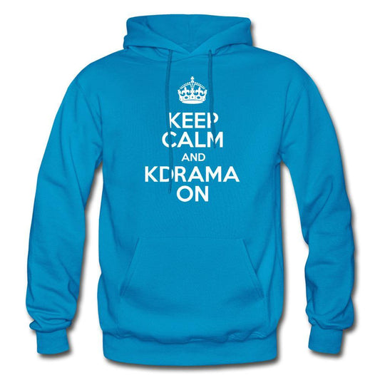 KEEP CALM AND KDRAMA ON Unisex Hoodie - Hot Like Kimchi