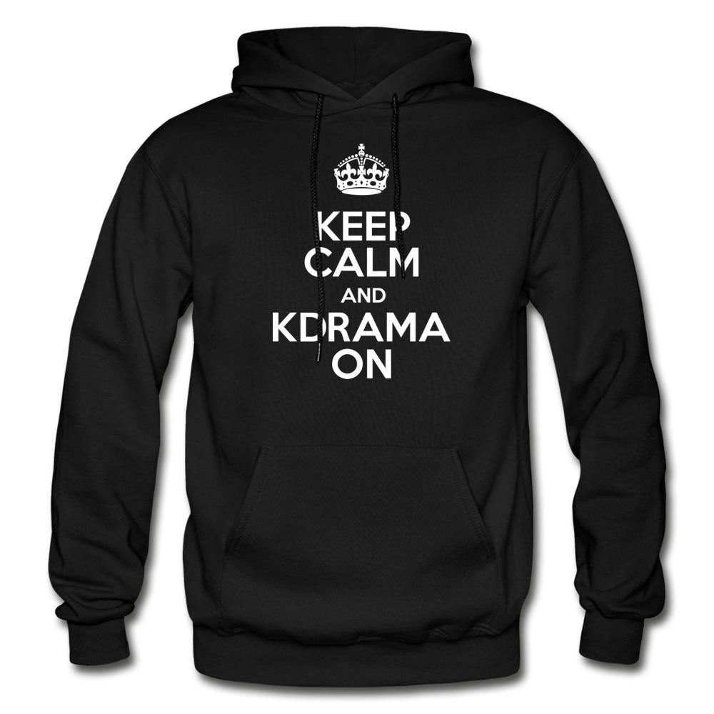 KEEP CALM AND KDRAMA ON Unisex Hoodie - Hot Like Kimchi