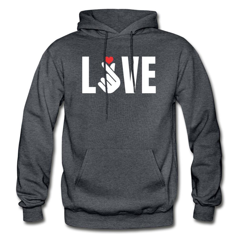 LOVE with Finger Heart Unisex Hoodie