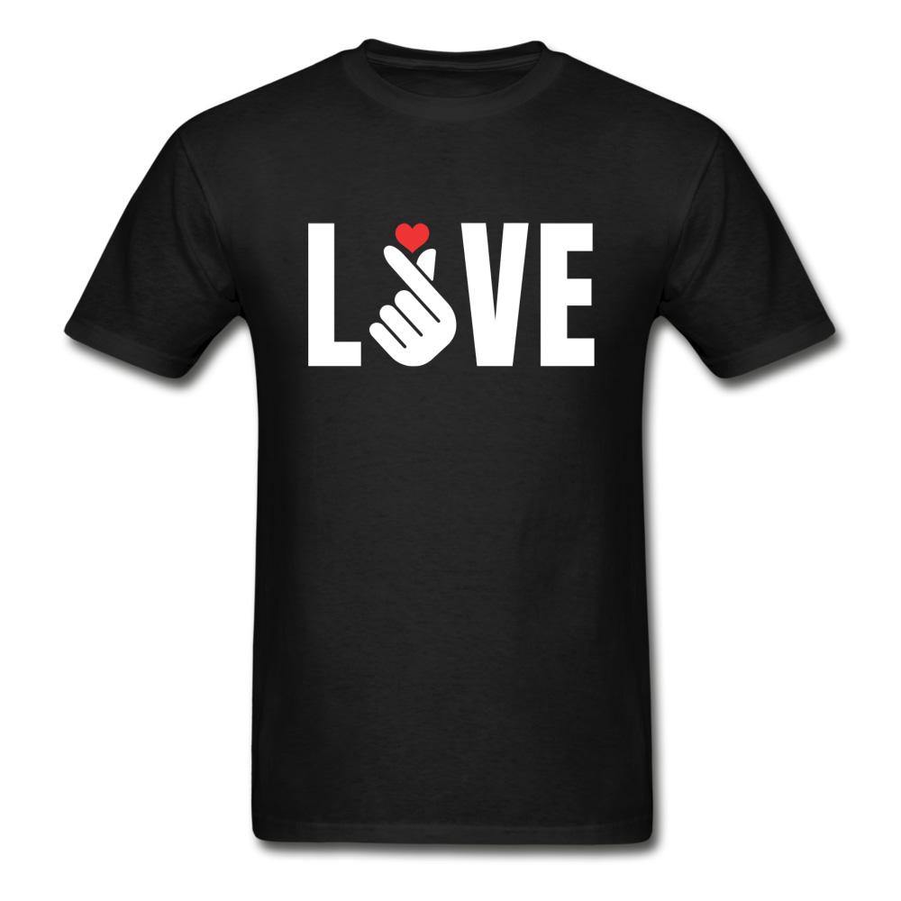 LOVE with Finger Heart- Unisex Ultra Cotton T-Shirt