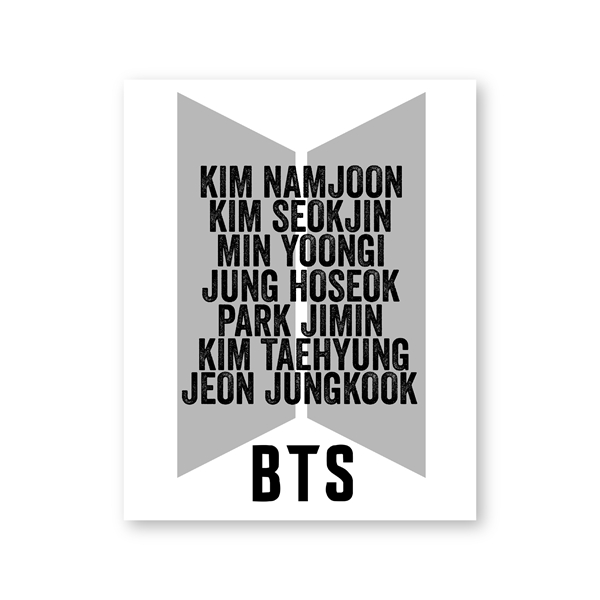 K-Pop Group BTS Canvas Poster Wall Art - Hot Like Kimchi