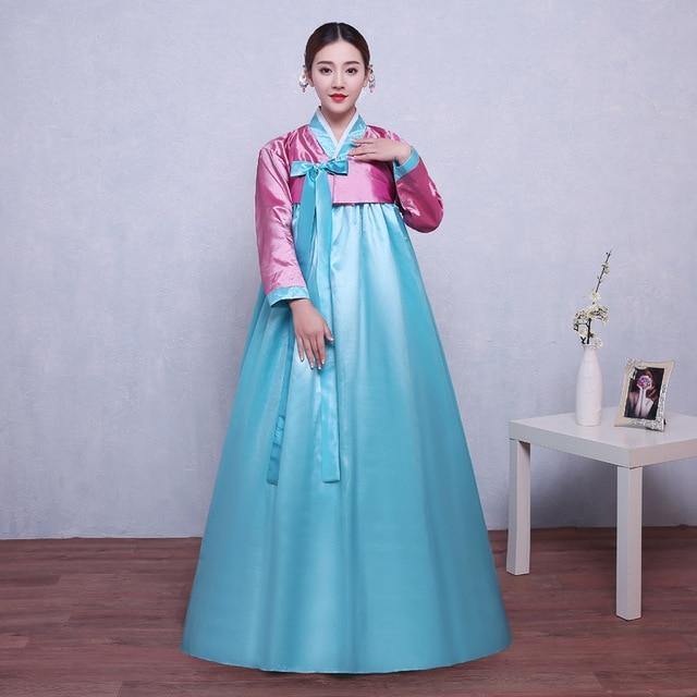 Women's Multicolor Traditional Hanbok Dress - Hot Like Kimchi