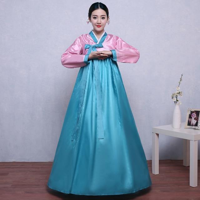 Women's Multicolor Traditional Hanbok Dress - Hot Like Kimchi