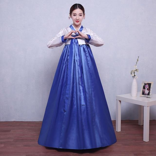 Women's Multicolor Traditional Hanbok Dress - Hot Like Kimchi