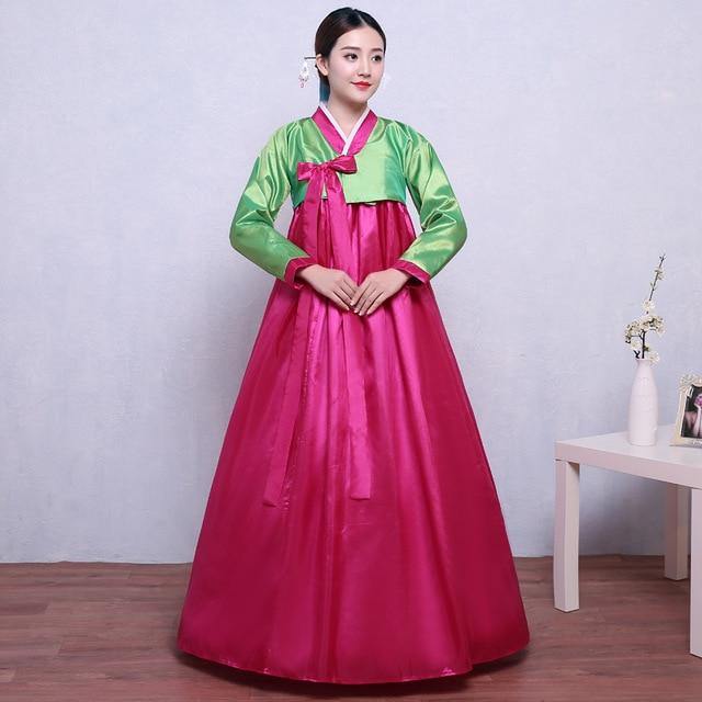 Women's Multicolor Traditional Hanbok Dress - Hot Like Kimchi