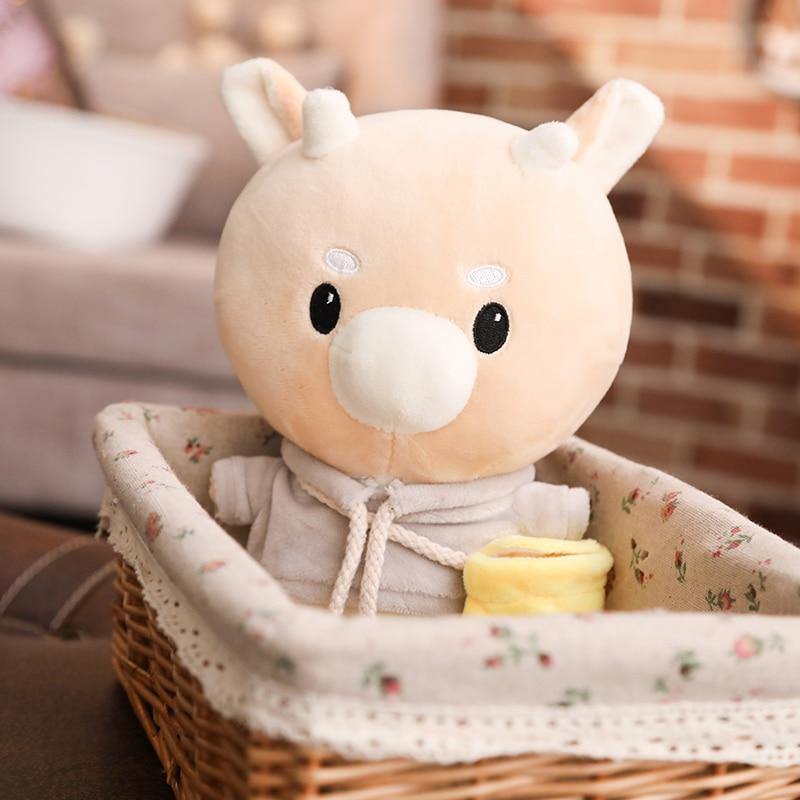 K-Drama What's Wrong with Secretary Kim Cute Cow Plush Pillow Doll - Hot Like Kimchi