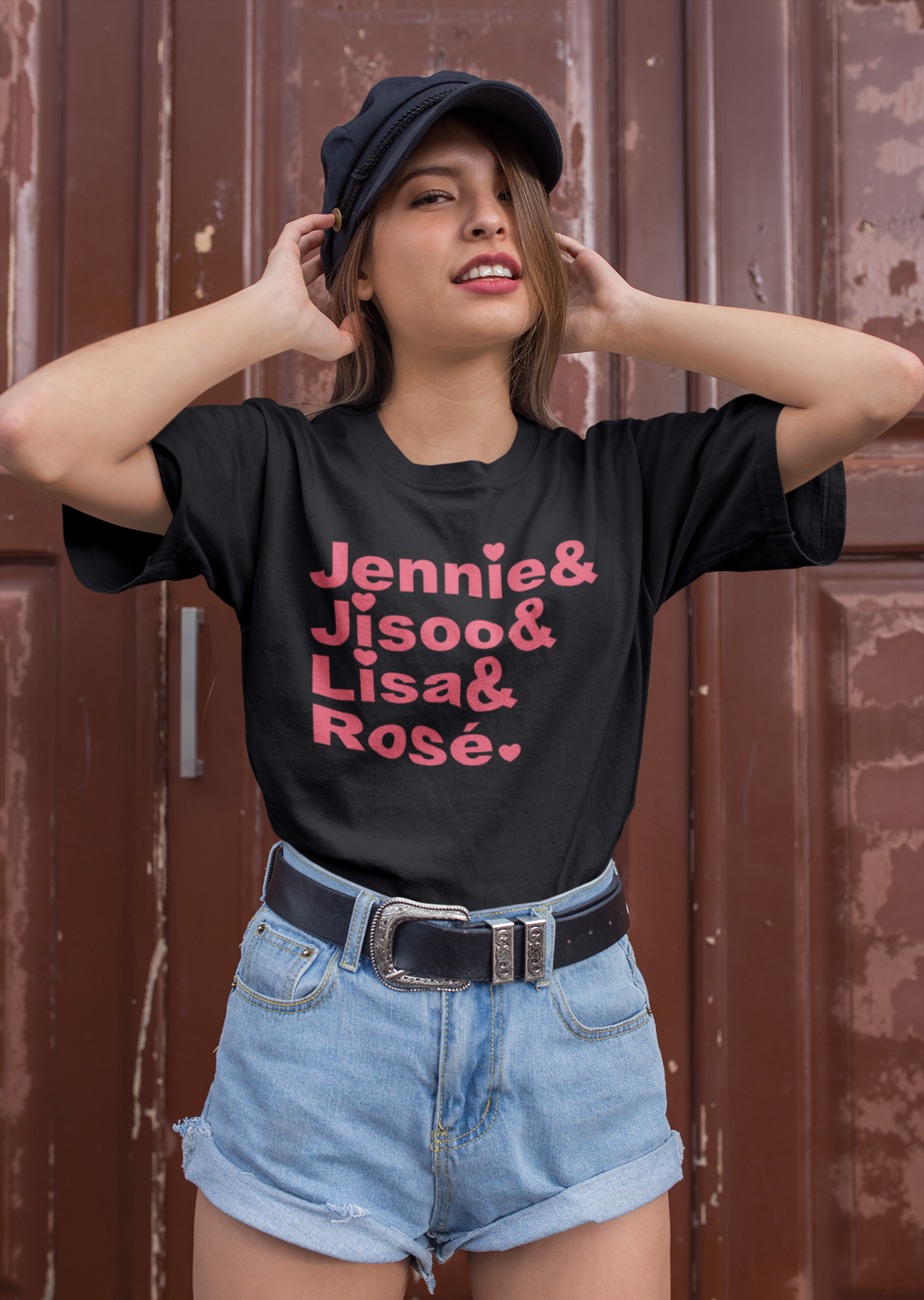 K-Pop BlackPink Member Name List- Unisex Ultra Cotton T-Shirt (BP) - Hot Like Kimchi
