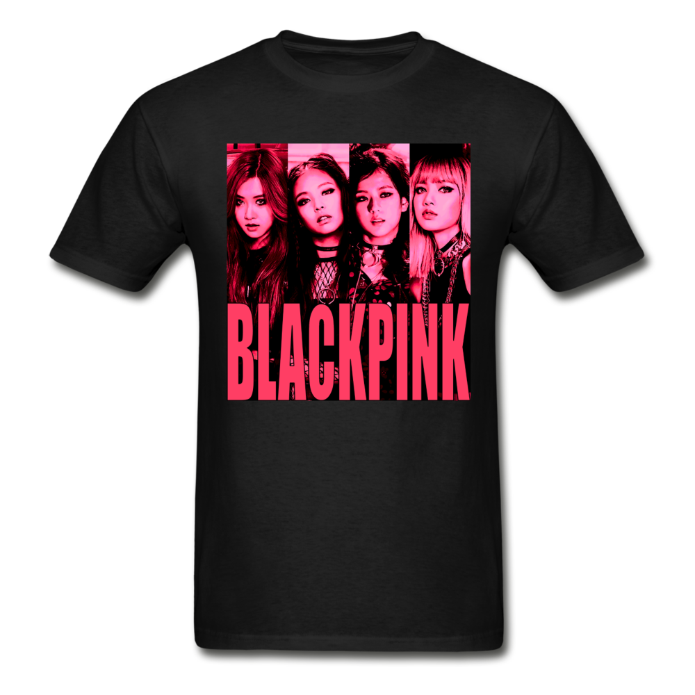 K-Pop BlackPink Group Graphic Jennie Rosé Lisa and Jisoo- Unisex T-Shirt - Hot Like Kimchi