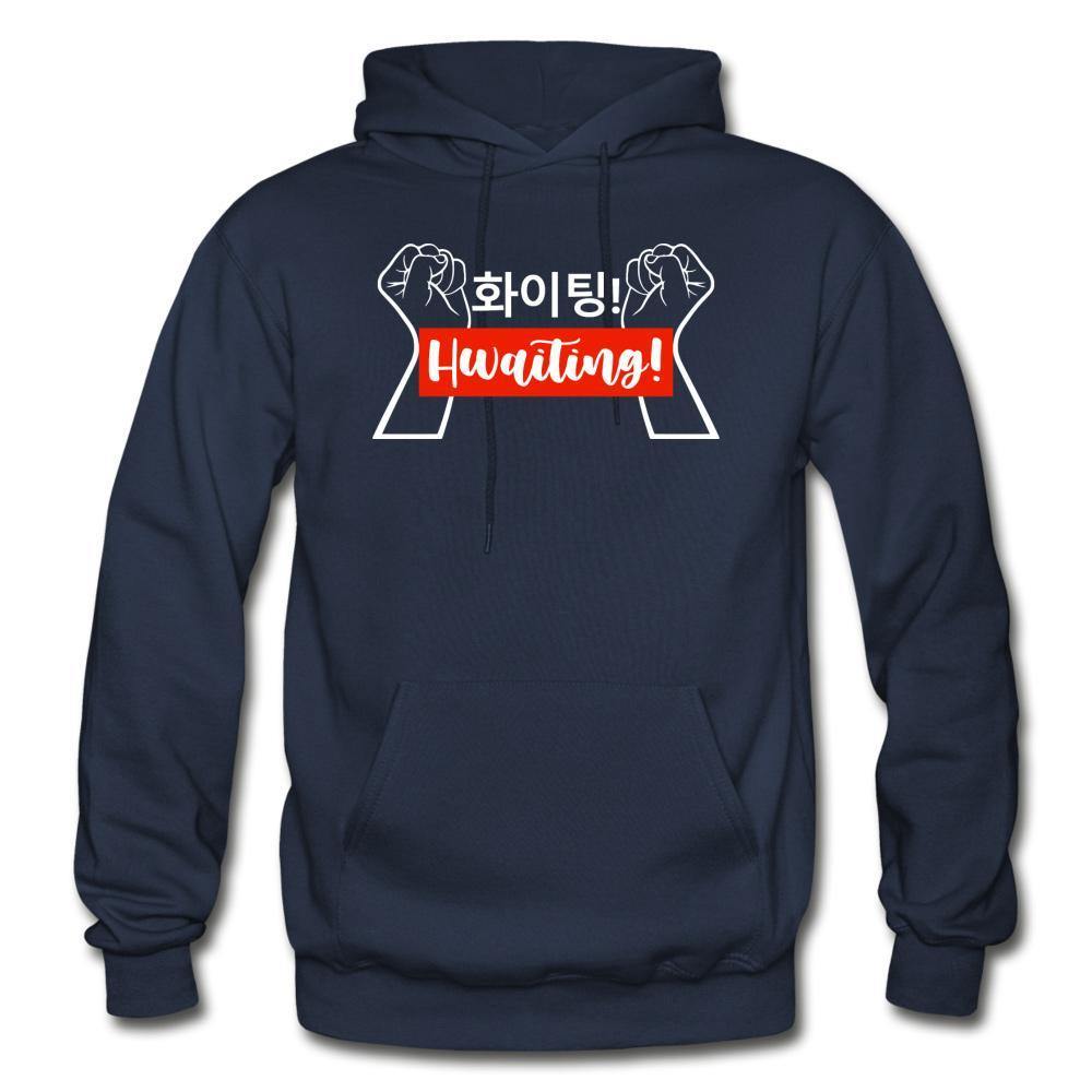 Korean Hangul 화이팅! Hwaiting! Fists Unisex Hoodie