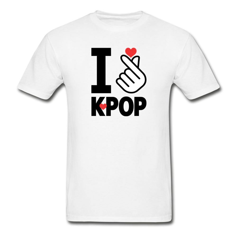 I Finger Heart K-Pop- Light Unisex Ultra Cotton T-Shirt - Hot Like Kimchi