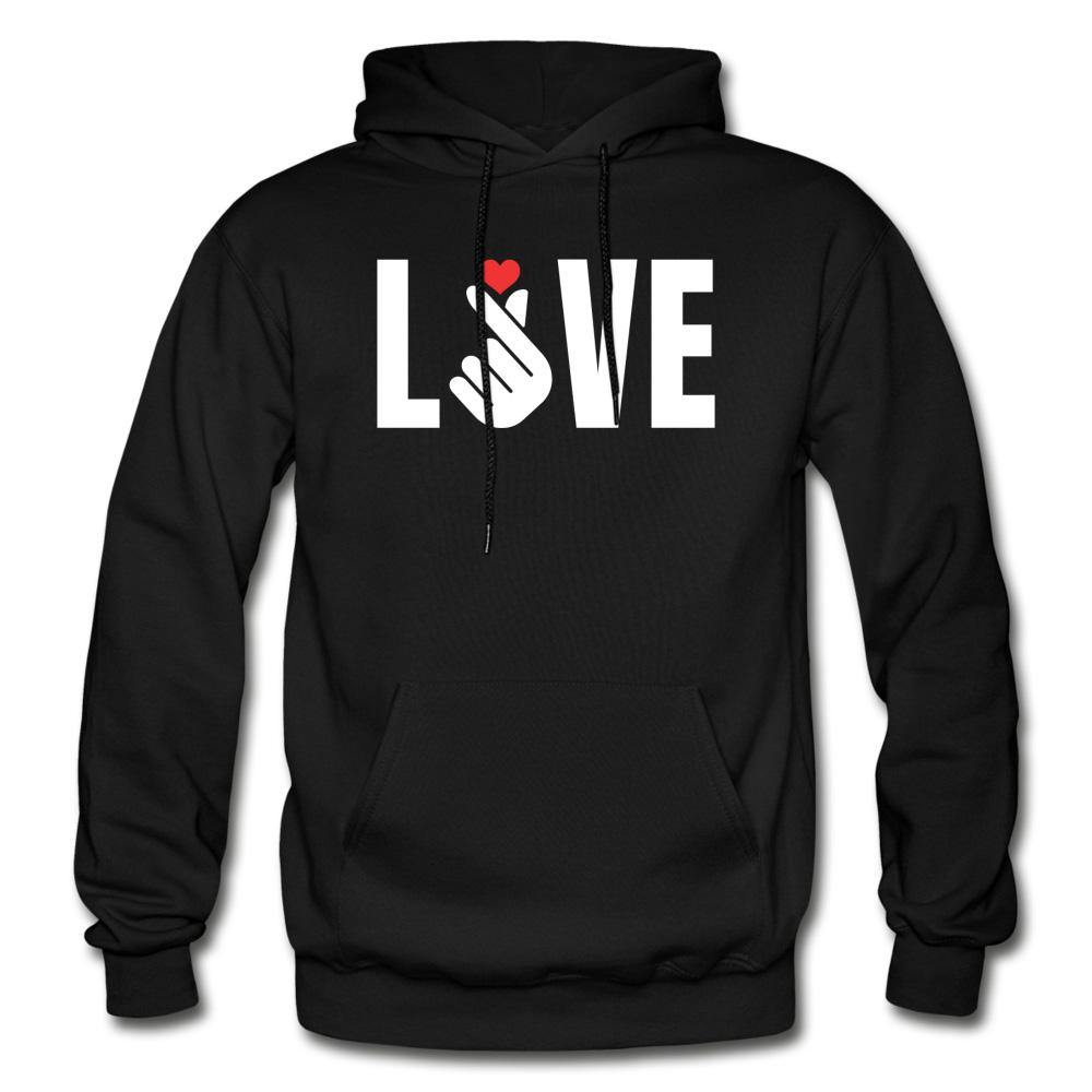 LOVE with Finger Heart Unisex Hoodie