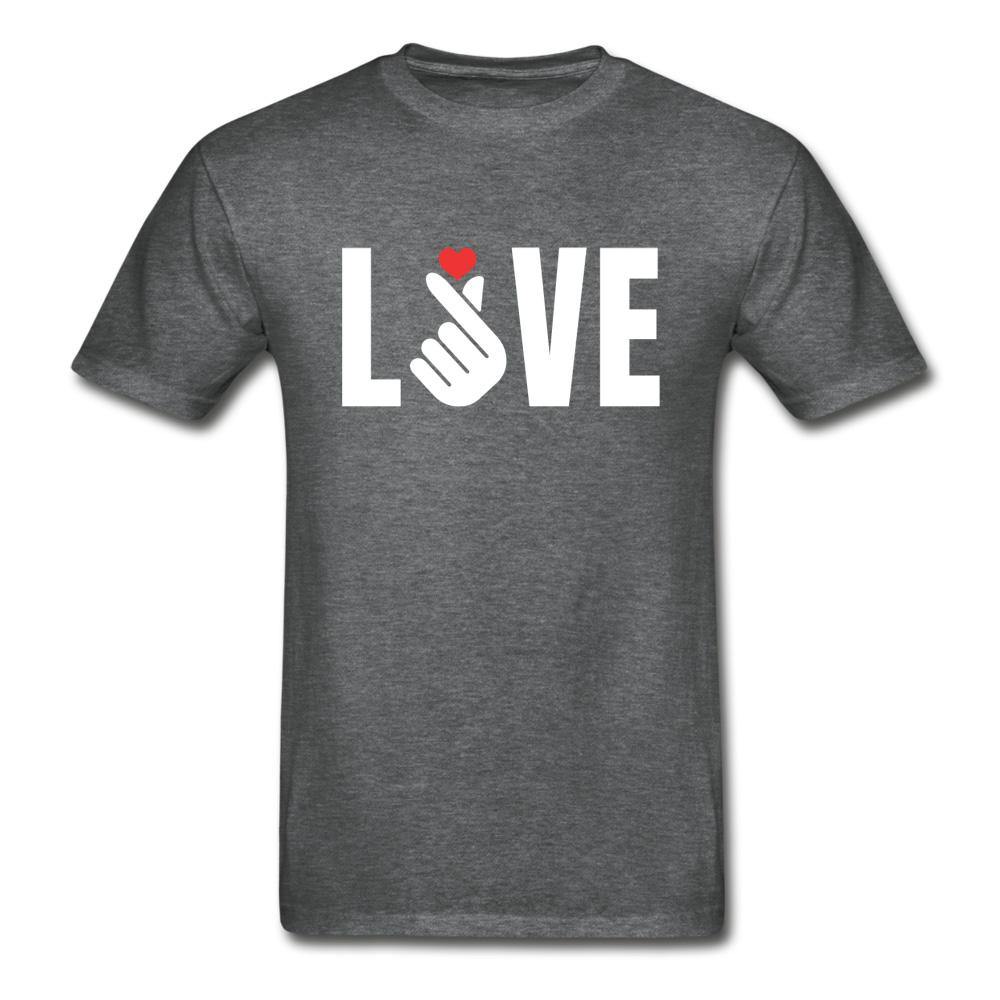 LOVE with Finger Heart- Unisex Ultra Cotton T-Shirt
