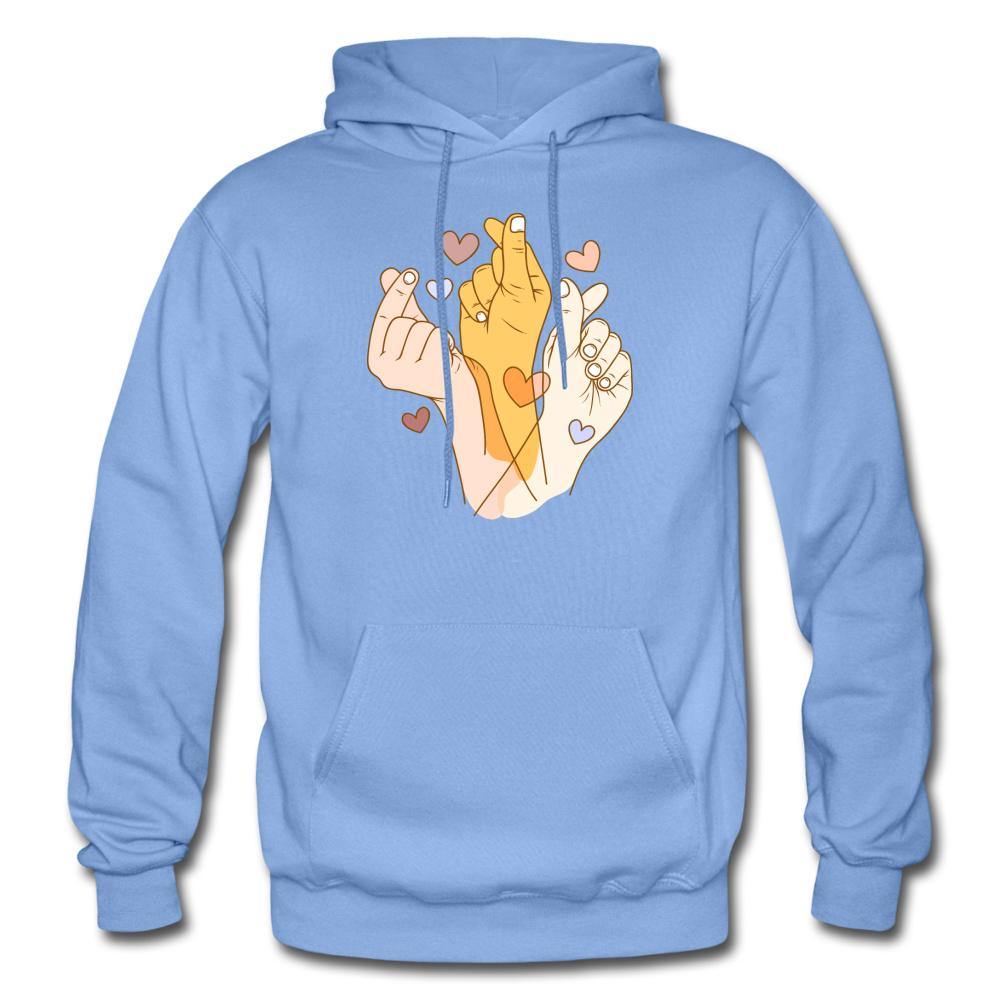 Trio of Finger Hearts Unisex Hoodie - Hot Like Kimchi