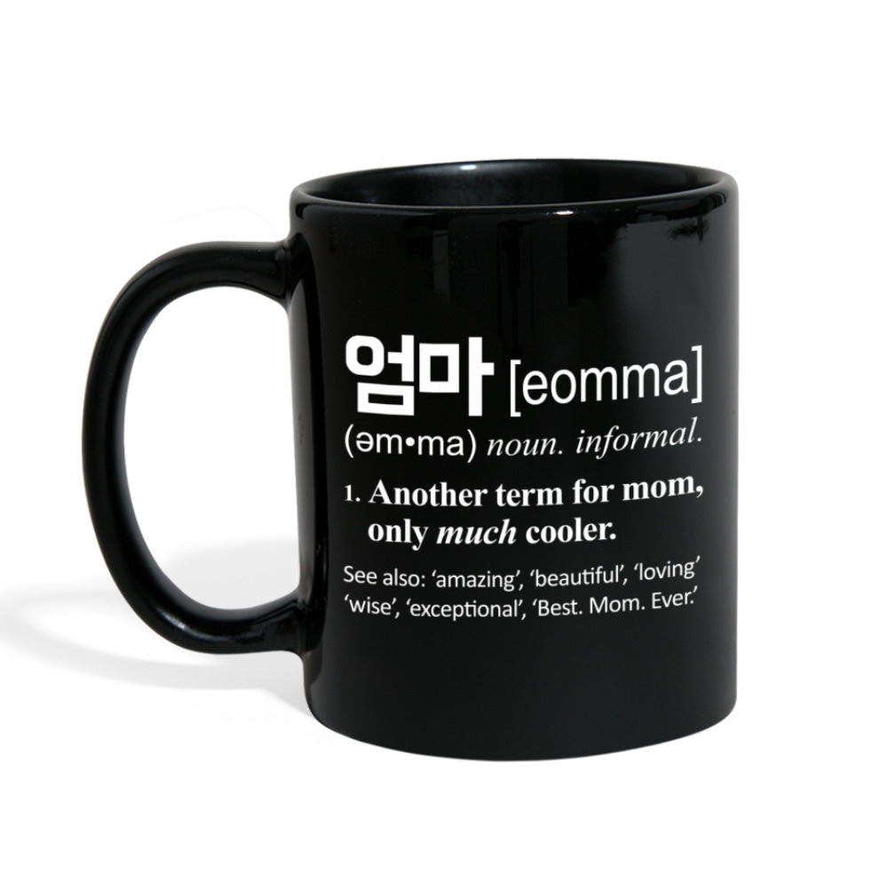 Eomma 엄마 Definition Full Color Mug