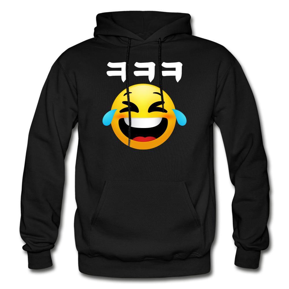 Emoji Laughing in Korean Hangul ㅋㅋㅋ (kekeke) Unisex Hoodie - Hot Like Kimchi