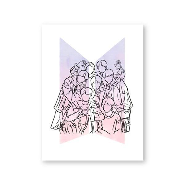 Bts discount wall tapestry