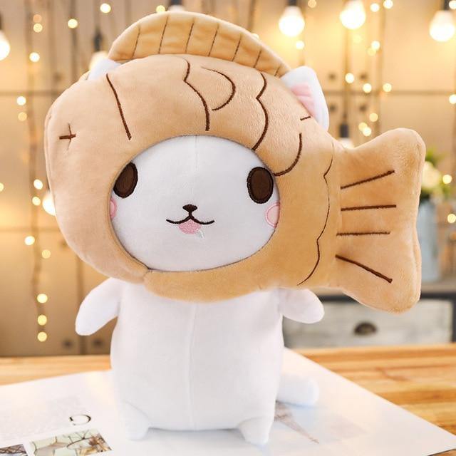 Popular Bungeoppang / Taiyaki or Strawberry Cat Plush Doll - Hot Like Kimchi