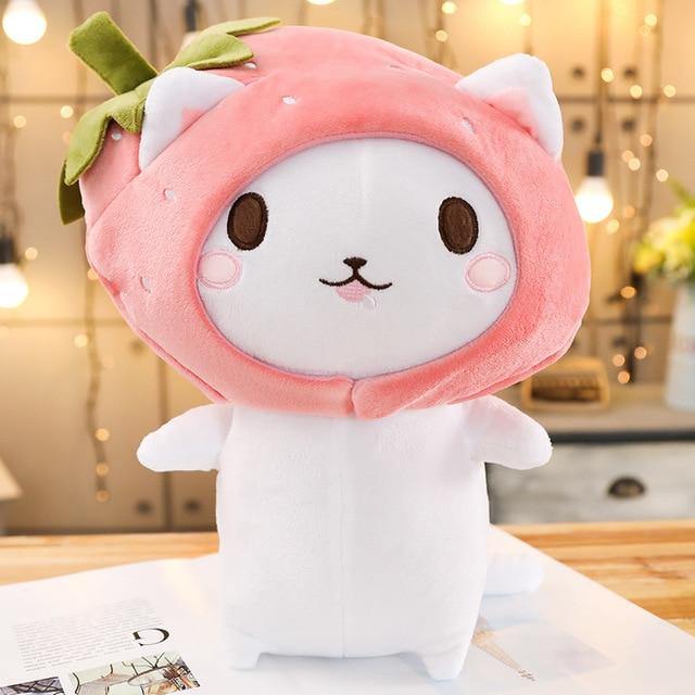Popular Bungeoppang / Taiyaki or Strawberry Cat Plush Doll - Hot Like Kimchi