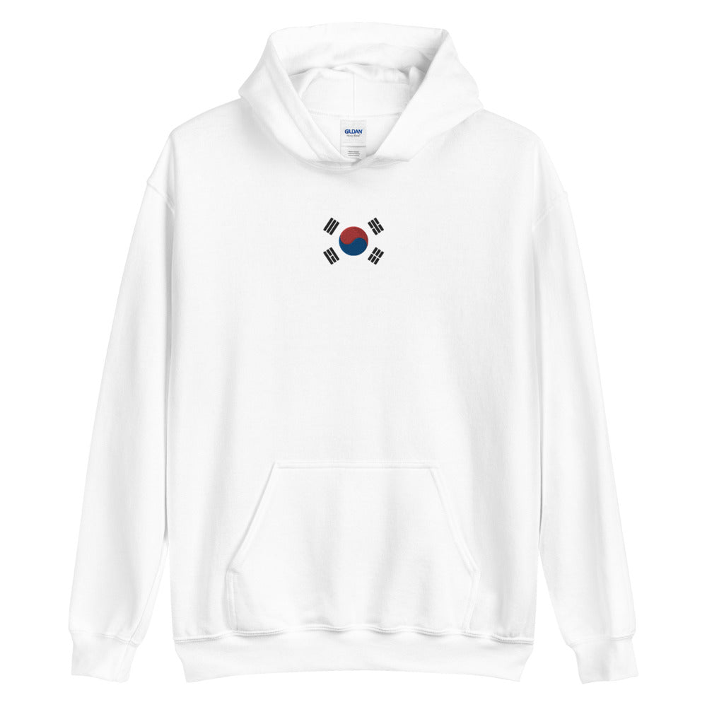 Embroidered South Korean Flag- Unisex Hoodie